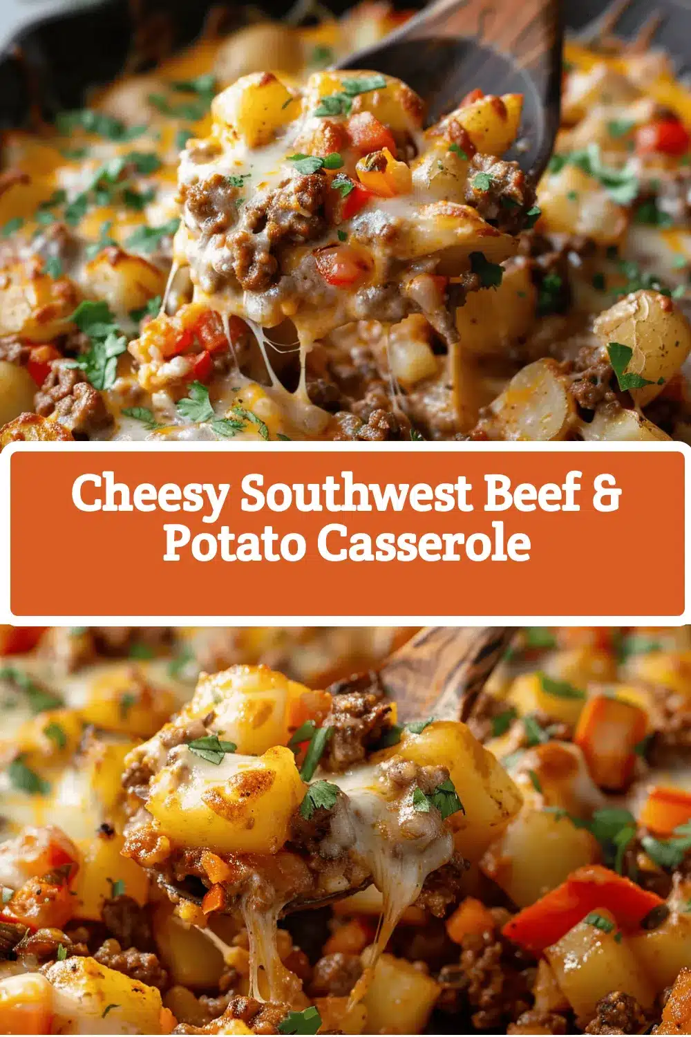 Cheesy Southwest Beef Casserole recipe