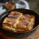 churro stuffed French toast casserole - featured image