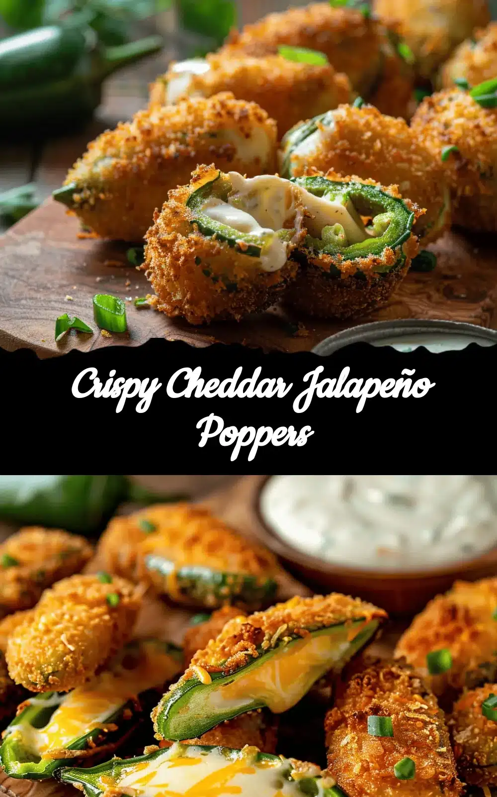 crispy cheddar jalapeño poppers recipe