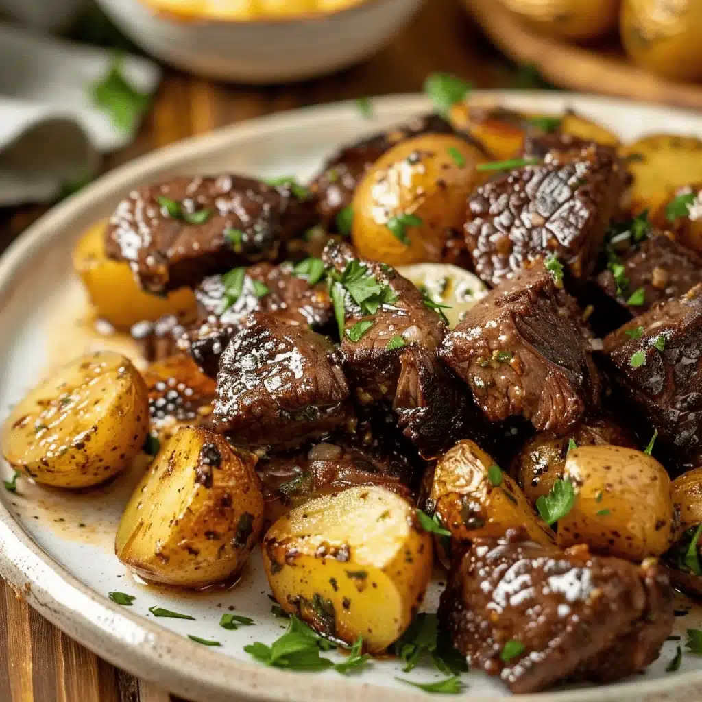 Crockpot Garlic Butter Beef - featured image