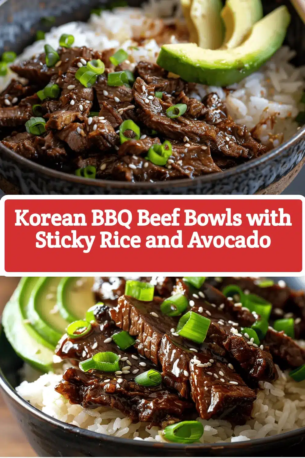 Korean BBQ Beef Bowls recipe