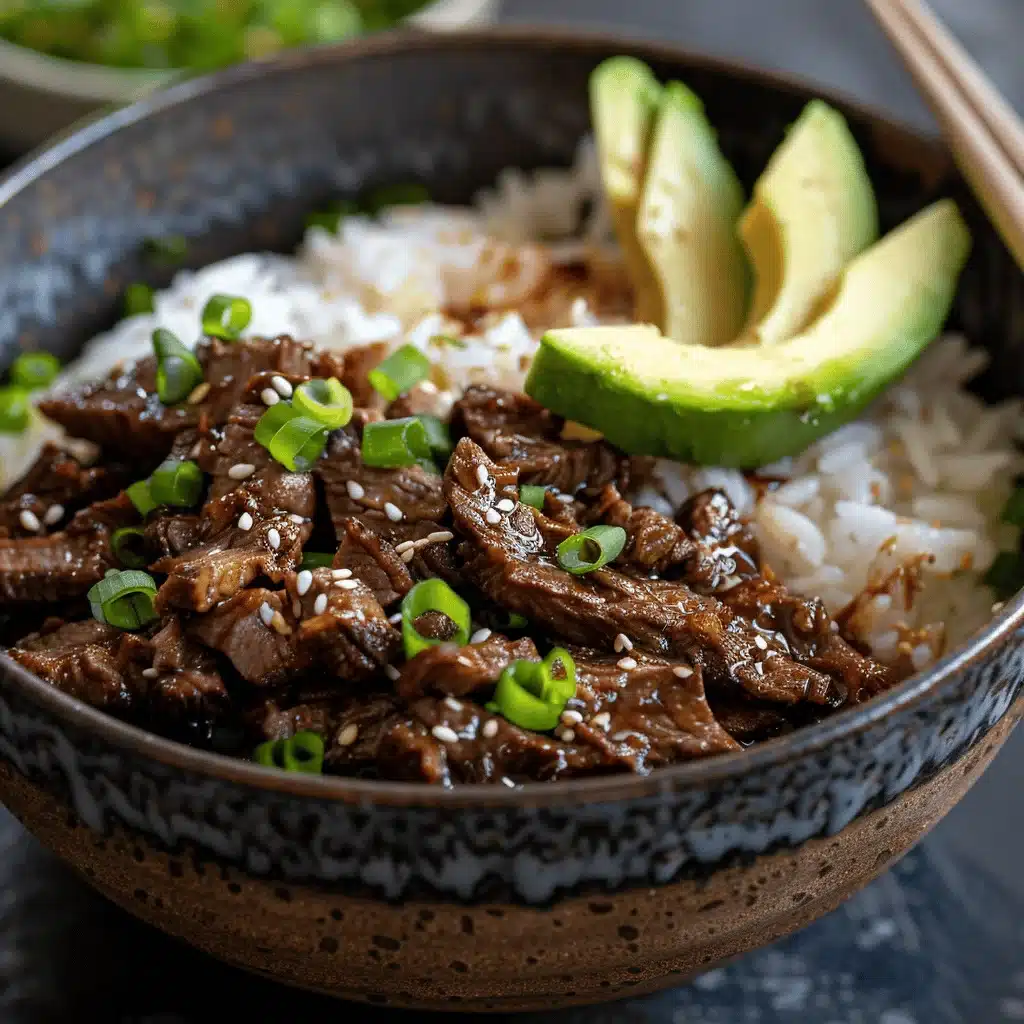 Korean BBQ Beef Bowls - featured image