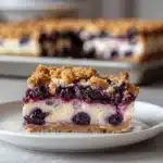 Lemon Blueberry Cheesecake Bars - featured image
