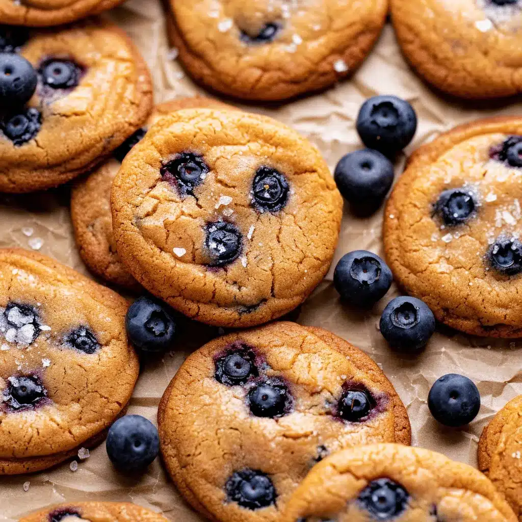 lemon blueberry cookies preparation steps