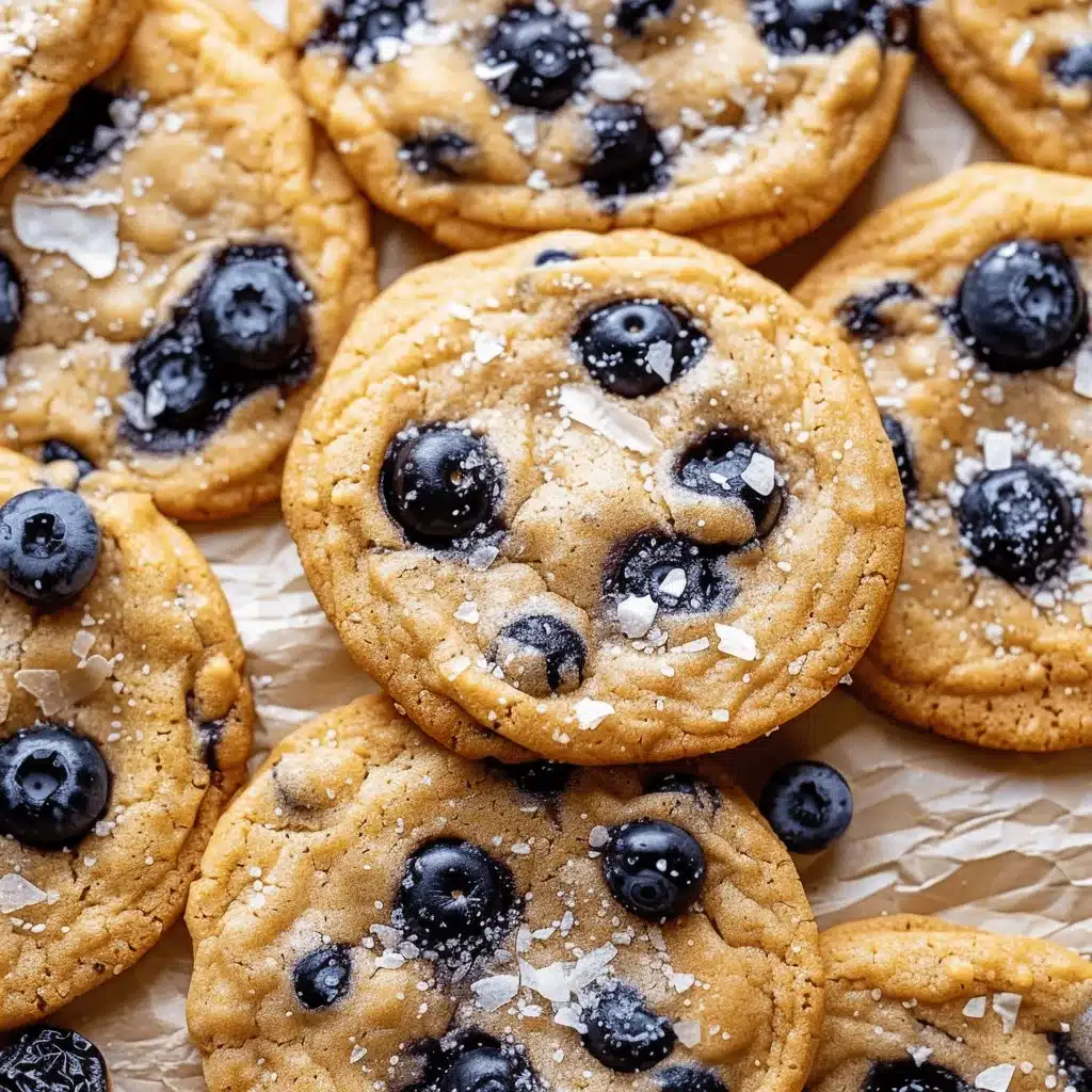 lemon blueberry cookies - featured image