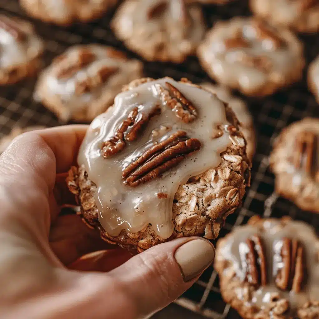 Maple Iced Oatmeal Cookies preparation steps