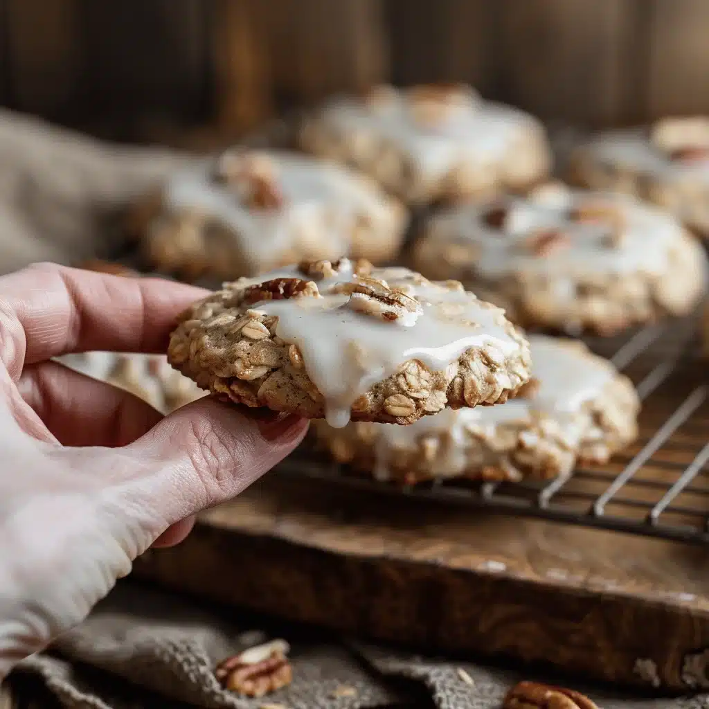 Maple Iced Oatmeal Cookies - featured image