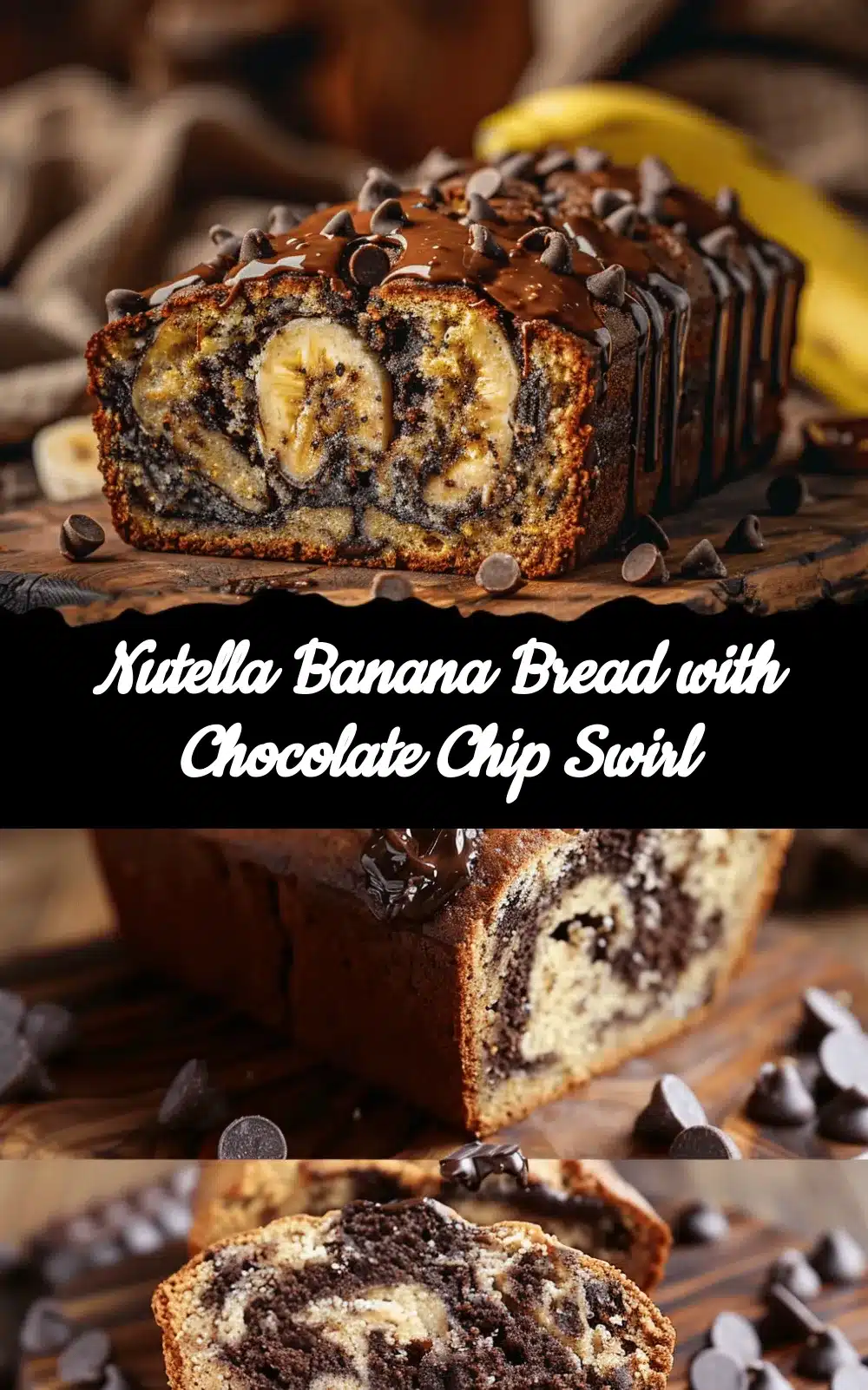 Nutella Banana Bread recipe