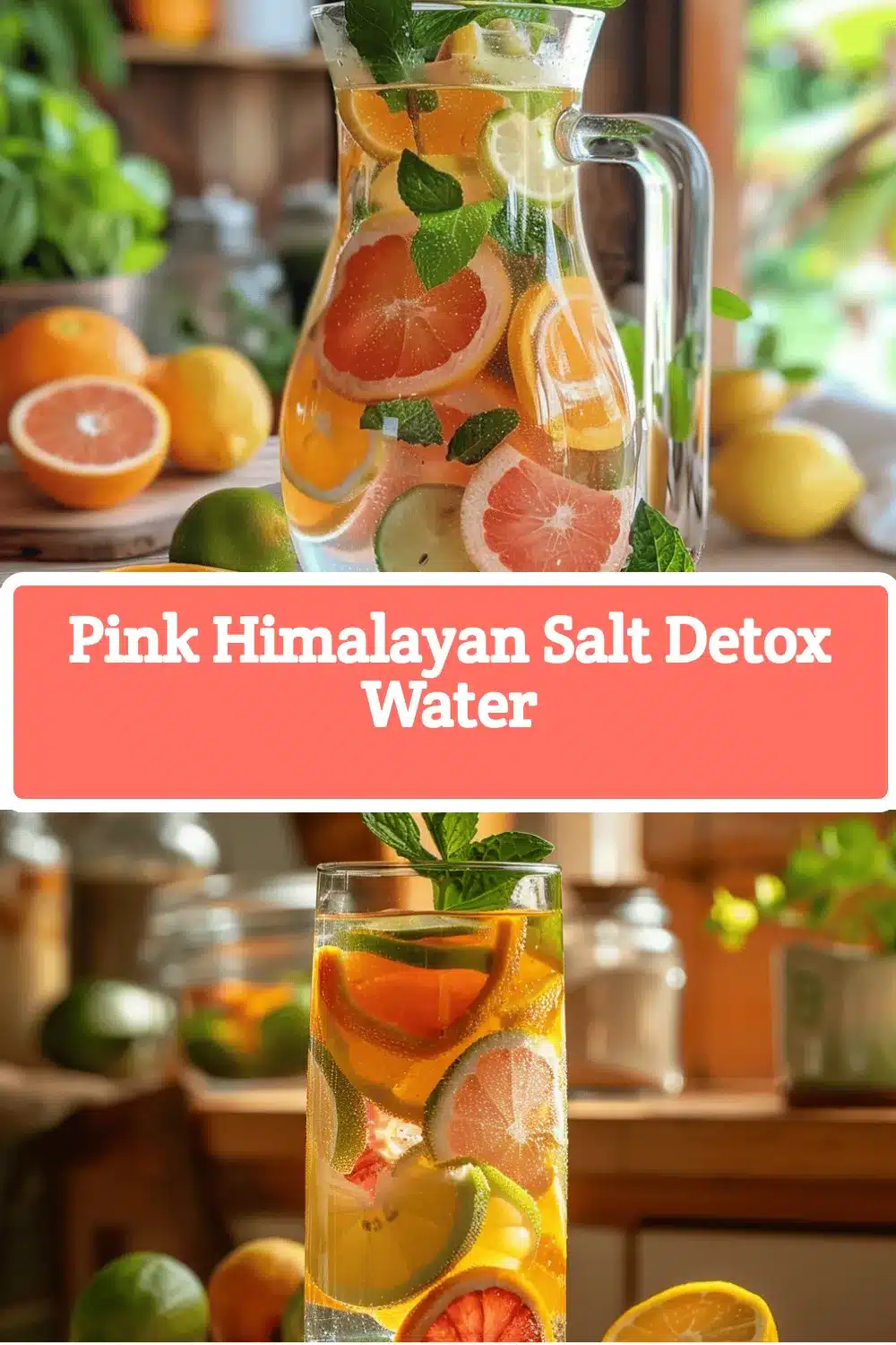 Pink Himalayan Salt Detox Water recipe