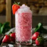 strawberry coconut mocktail - featured image