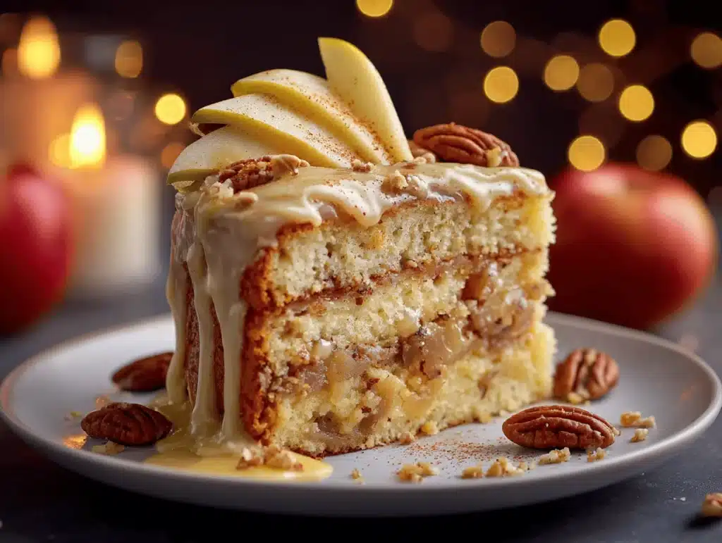 apple cinnamon cake - featured image