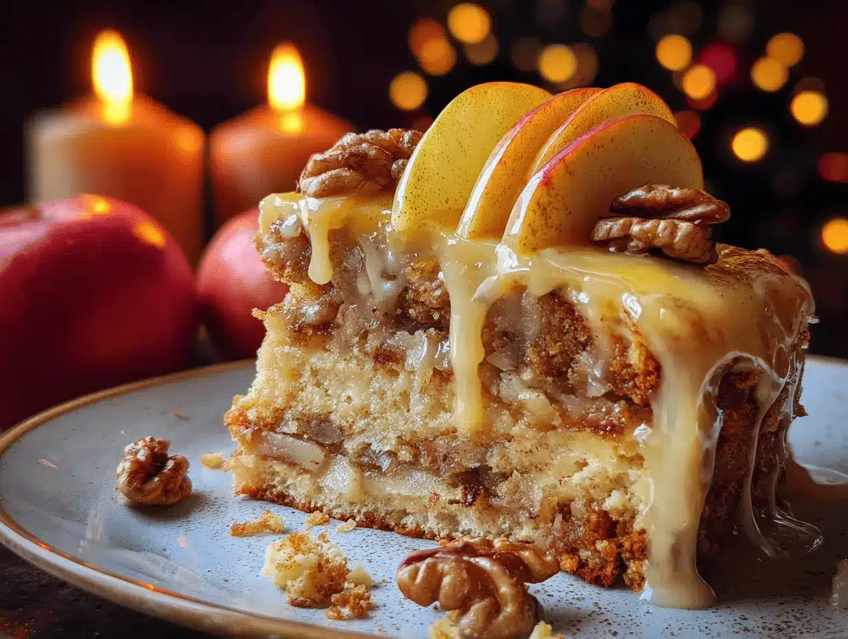 apple cinnamon cake preparation steps