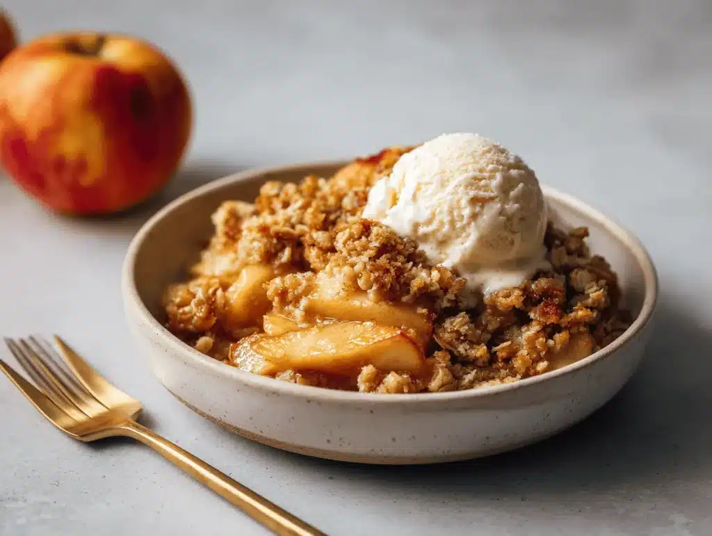 apple crisp recipe without oats - featured image