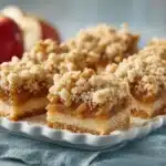 apple crumb bars - featured image