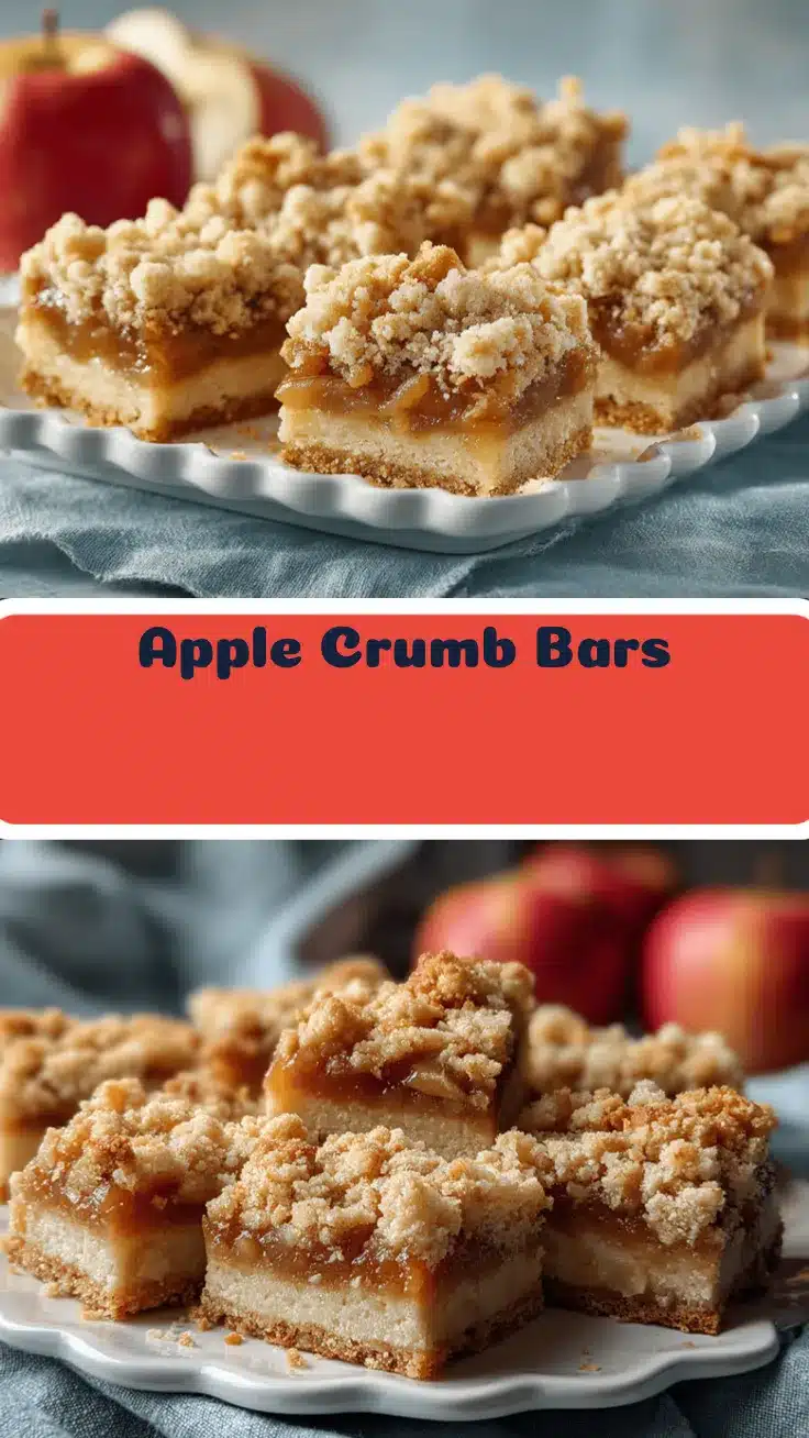apple crumb bars recipe