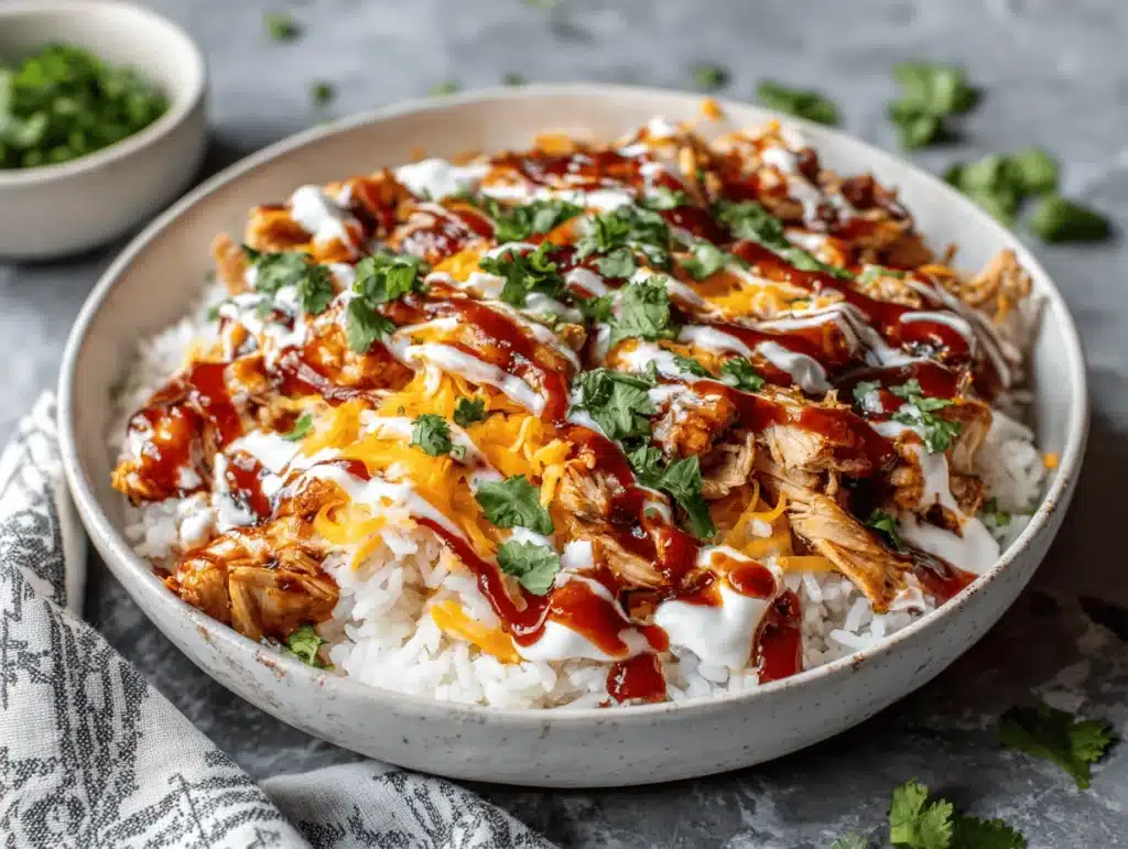 BBQ Ranch Chicken Bowl - featured image
