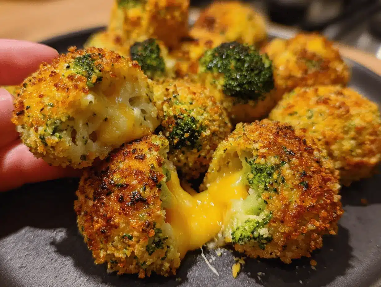 Broccoli Cheese Rounds preparation steps