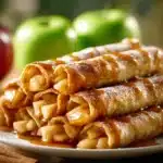 caramel apple taquitos - featured image