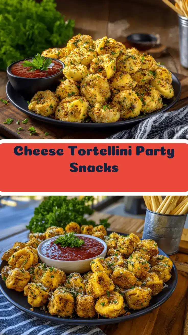cheese tortellini party snacks recipe