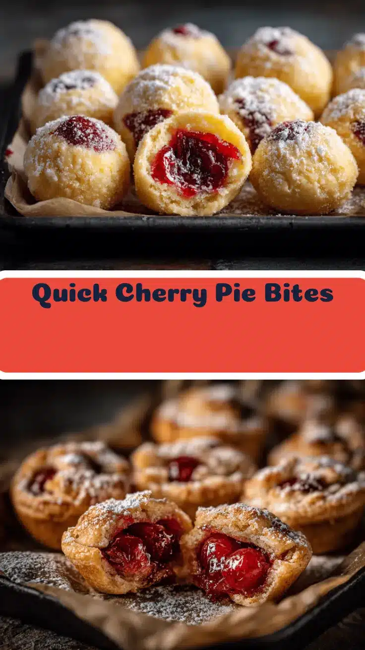 cherry pie bites recipe