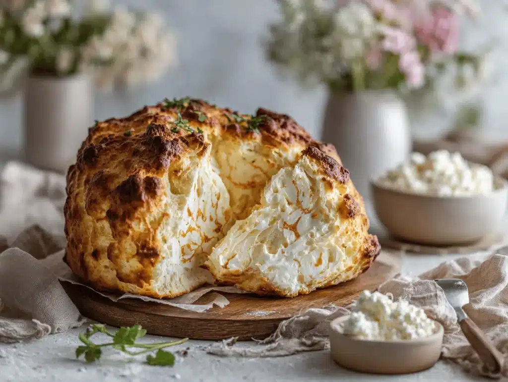 cottage cheese cloud bread - featured image