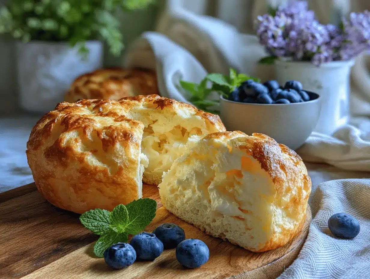 cottage cheese cloud bread preparation steps