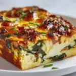 cottage cheese egg bake - featured image
