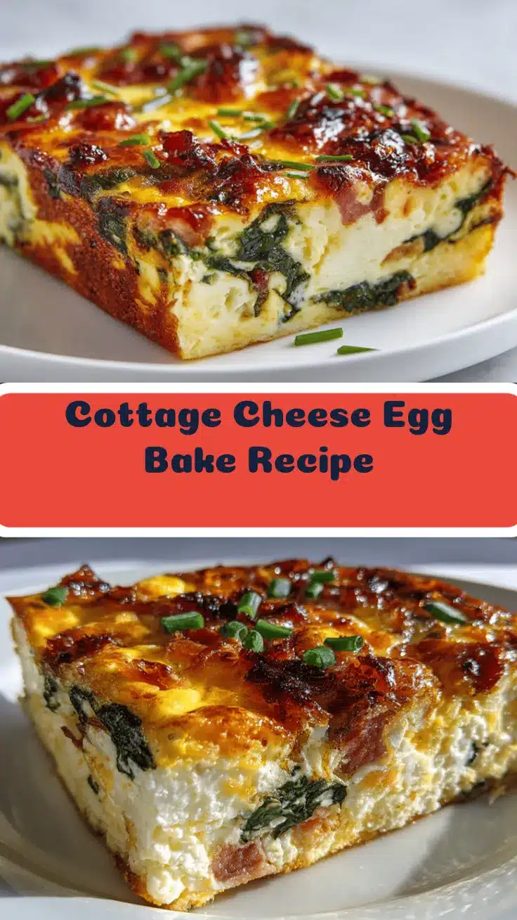 cottage cheese egg bake recipe