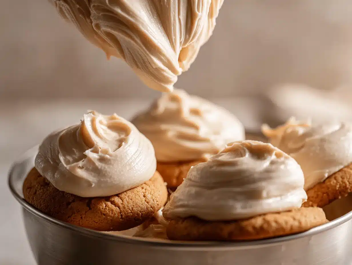 creamy apple butter icing preparation steps