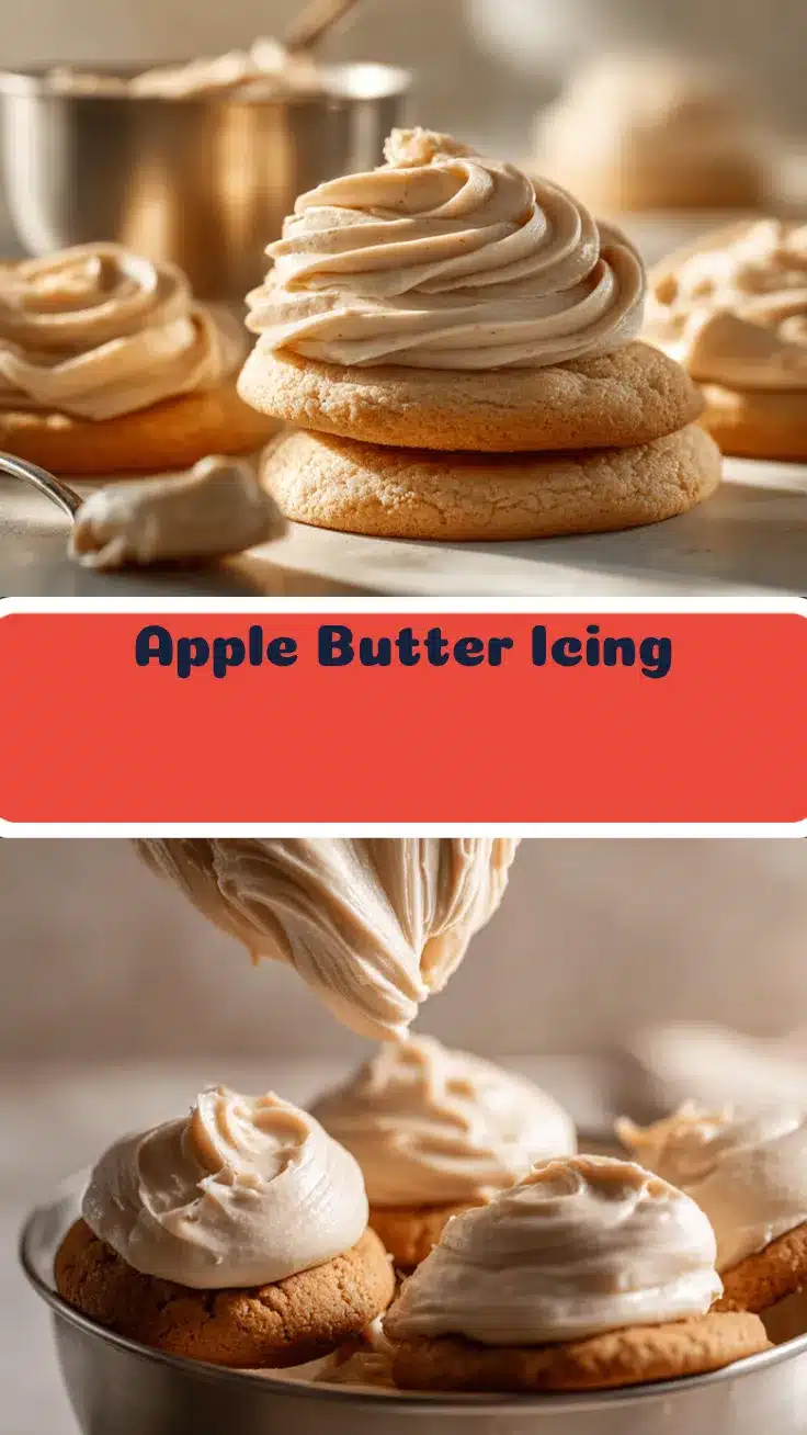 creamy apple butter icing recipe