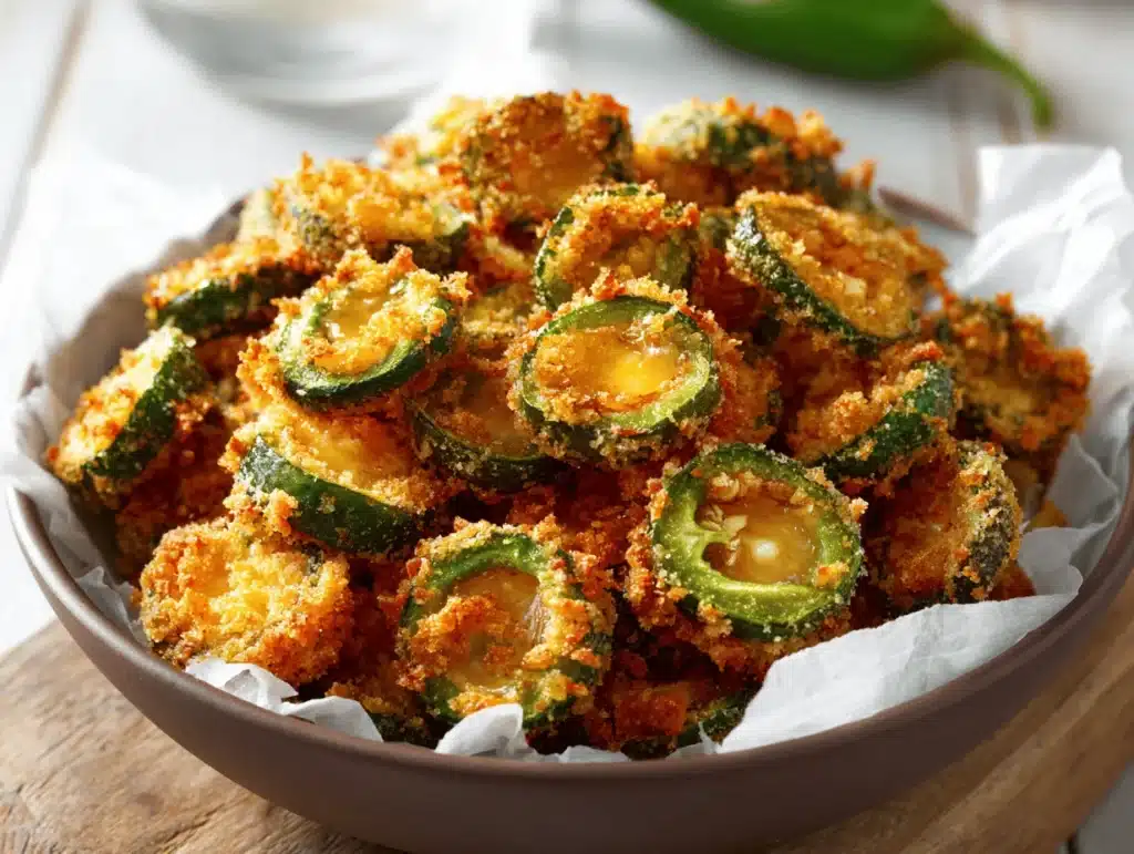 crispy jalapeno bottle caps - featured image