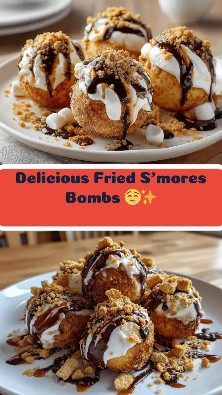fried smores bombs recipe