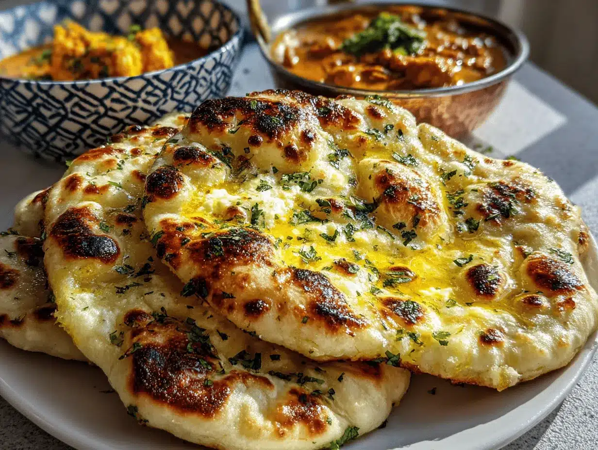 garlic cottage cheese naan preparation steps