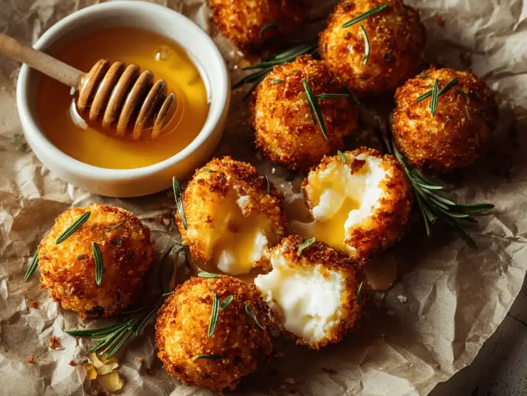 goat cheese balls appetizer - featured image