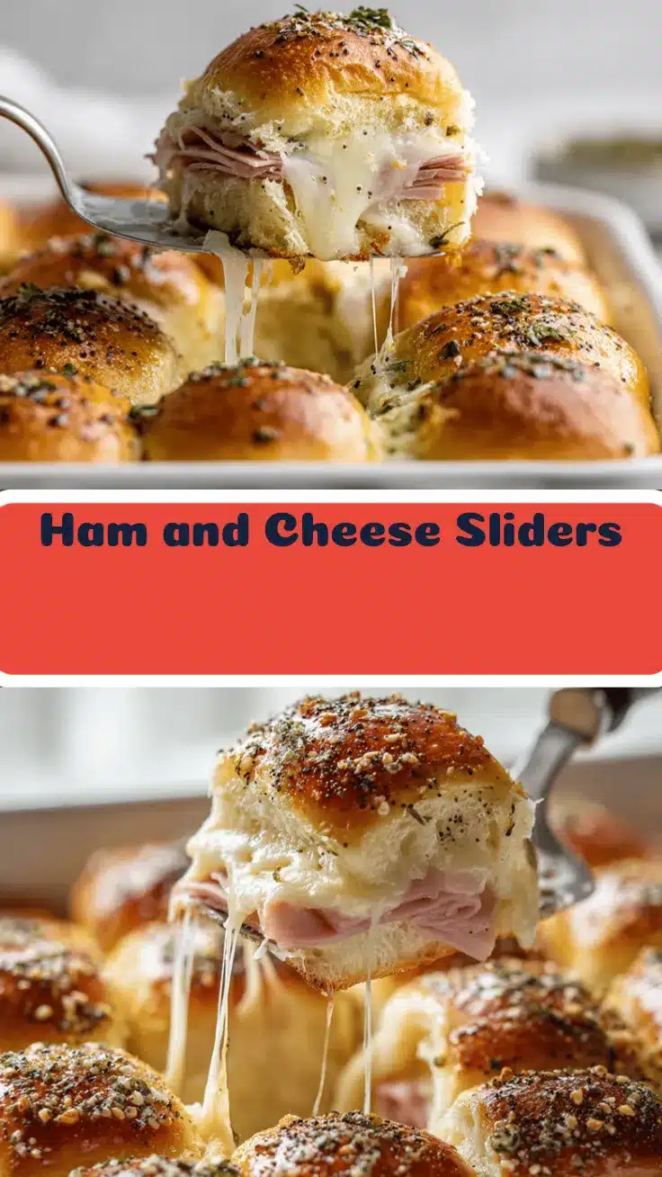 ham and cheese sliders on Hawaiian rolls recipe
