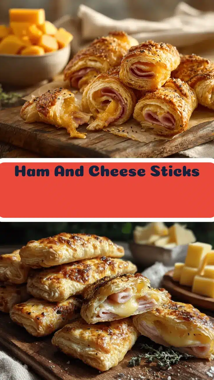 ham and cheese sticks recipe