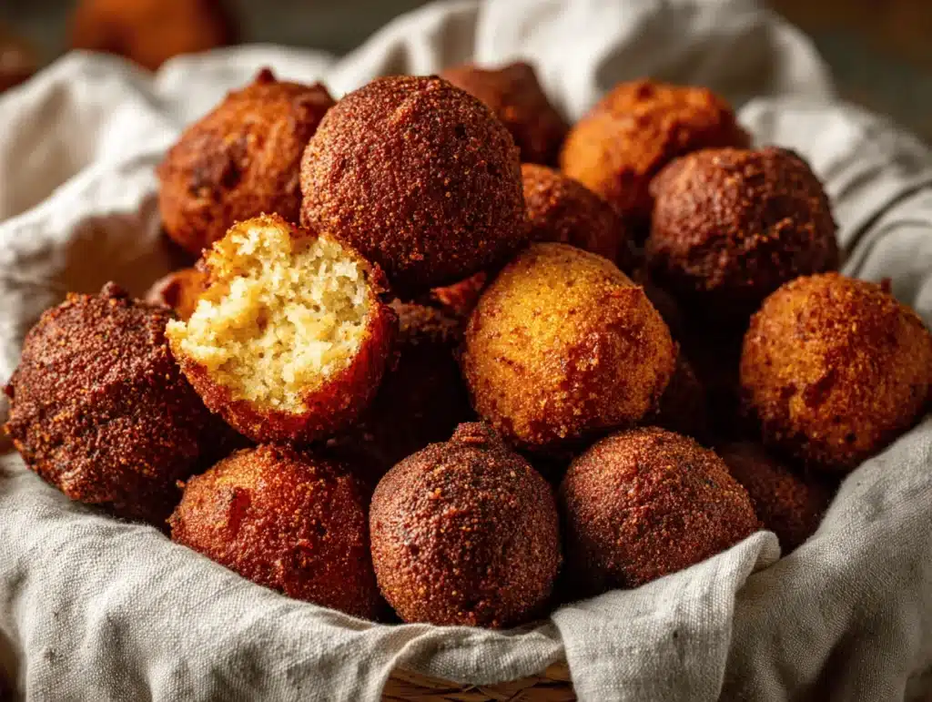 homemade hush puppies - featured image