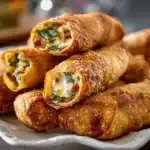 jalapeno popper egg rolls - featured image