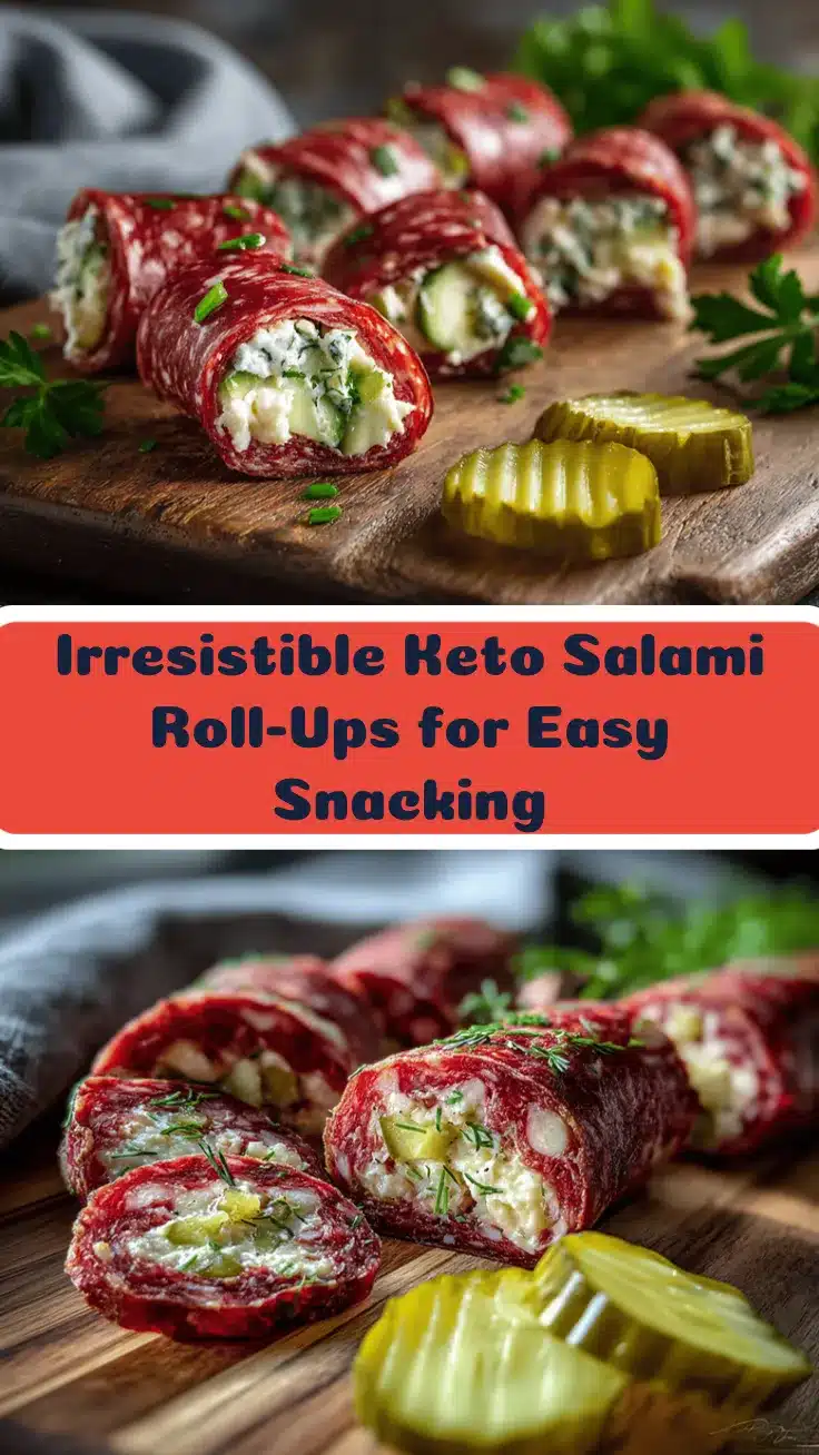 keto salami roll-ups recipe
