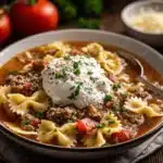 lasagna soup recipe - featured image
