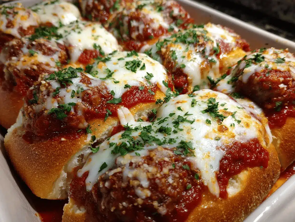 meatball sub sandwiches preparation steps