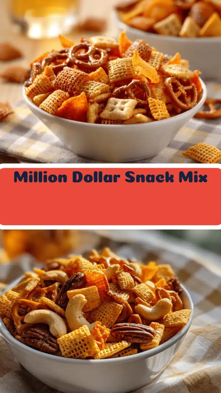 million dollar snack mix recipe