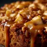 salted caramel apple cake - featured image