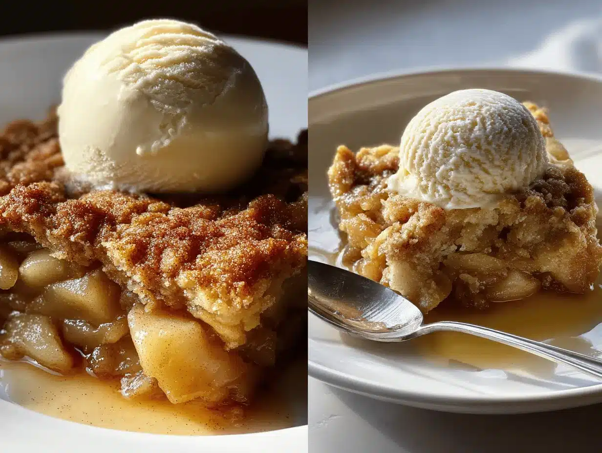 snickerdoodle apple dump cake preparation steps