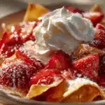 Strawberry Cheesecake Nachos - featured image