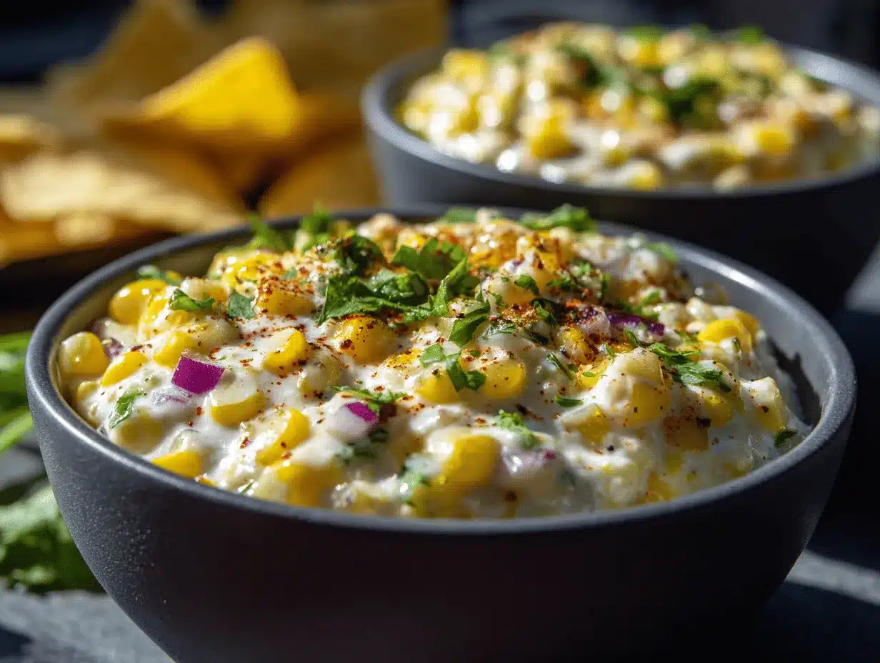 street corn dip preparation steps